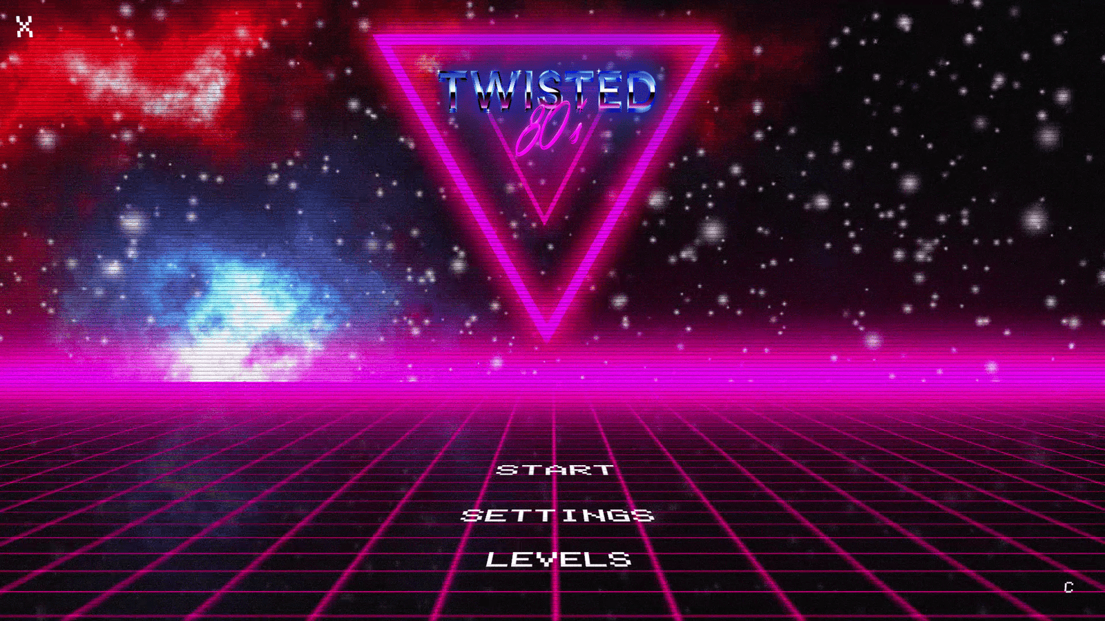 An environment from Twisted 80s.